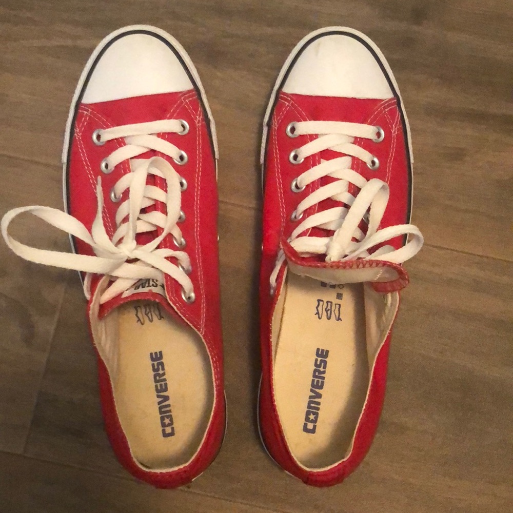 Converse all star shoes. Size ladies 12, men’s 10